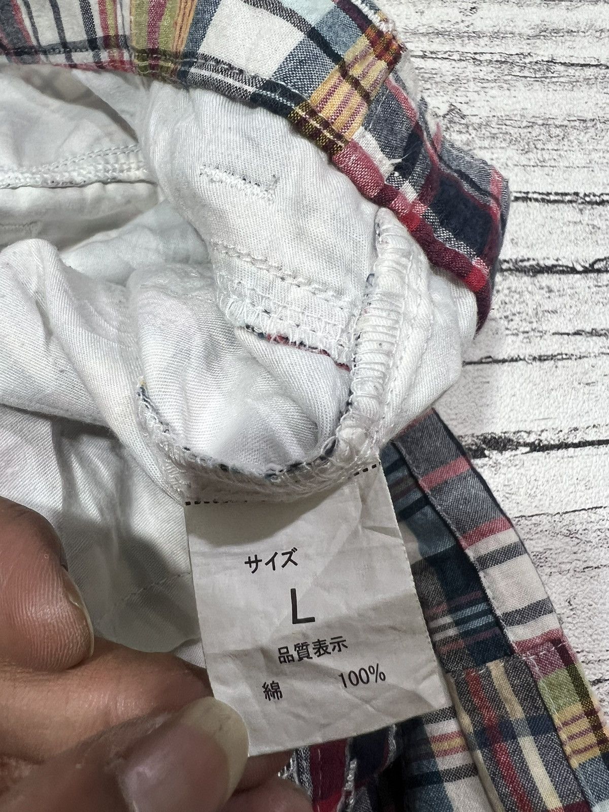 Number (N)ine 2000s Beams Hysteric Rebuild Patchwork Jorts y2k Lgb Ifsix Size US 34 / EU 50 - 7 Thumbnail