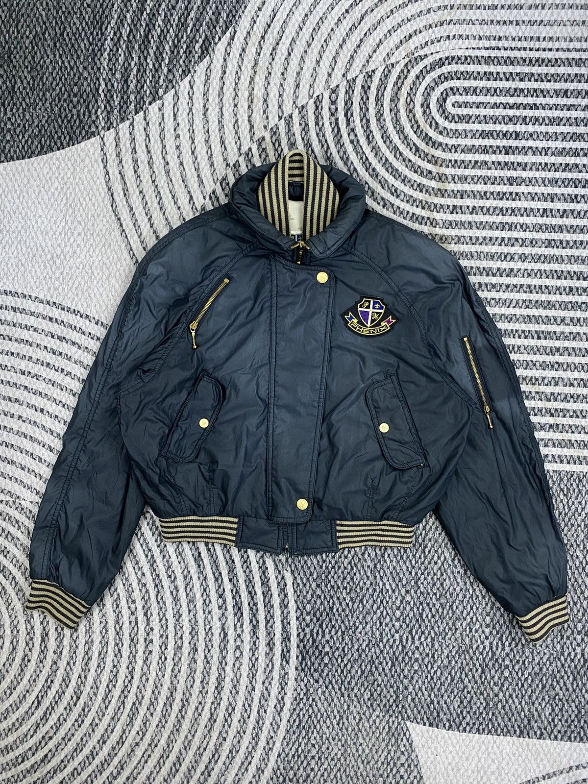 Phenix Vintage Phenix Ladies Patches Logo Jacket Size L / US 10 / IT 46 - 1 Thumbnail