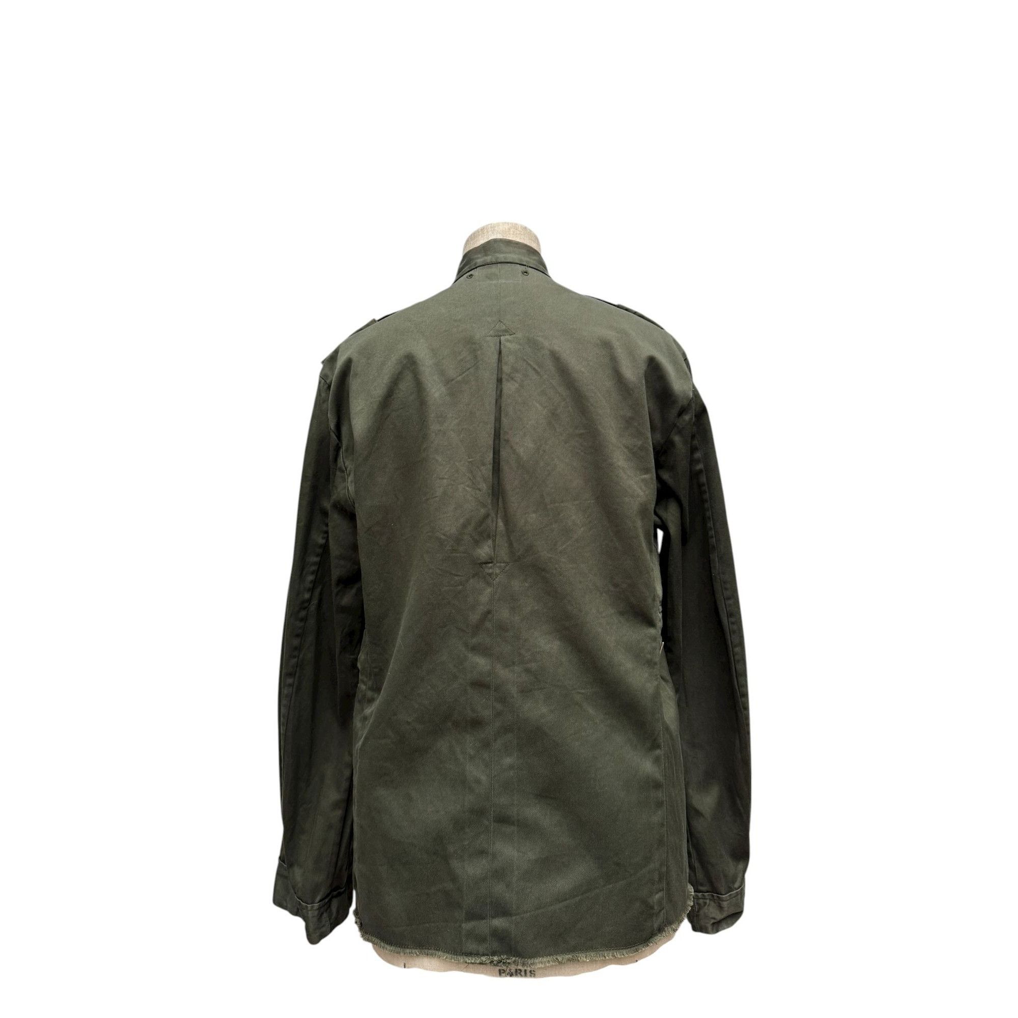 Yves Saint Laurent 2005 Khaki Military Shirt Size M / US 6-8 / IT 42-44 - 5 Thumbnail