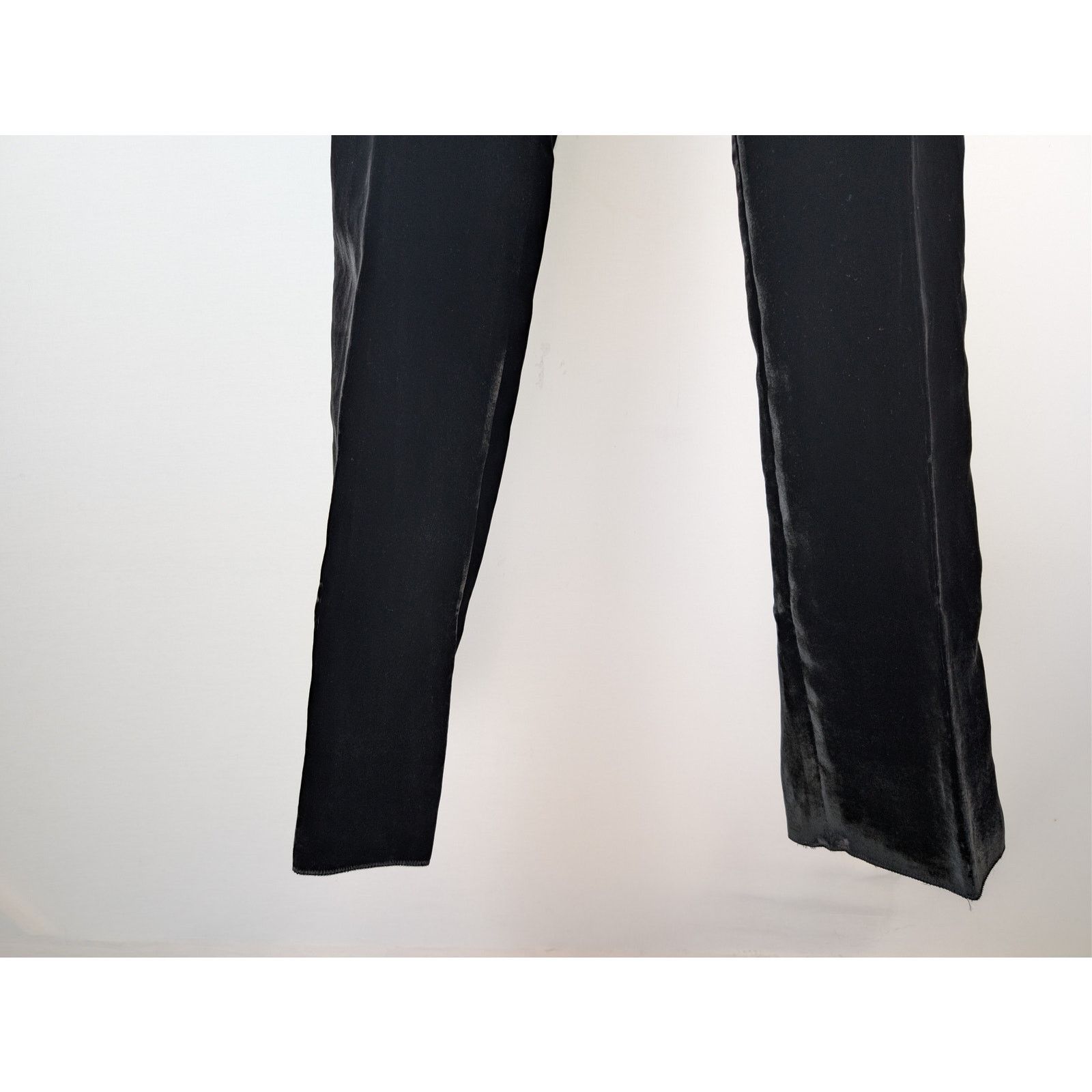 Tom Ford o1rshd1 Tailored Velvet Tuxedo Evening Pants in Black Size US 34 / EU 50 - 4 Thumbnail