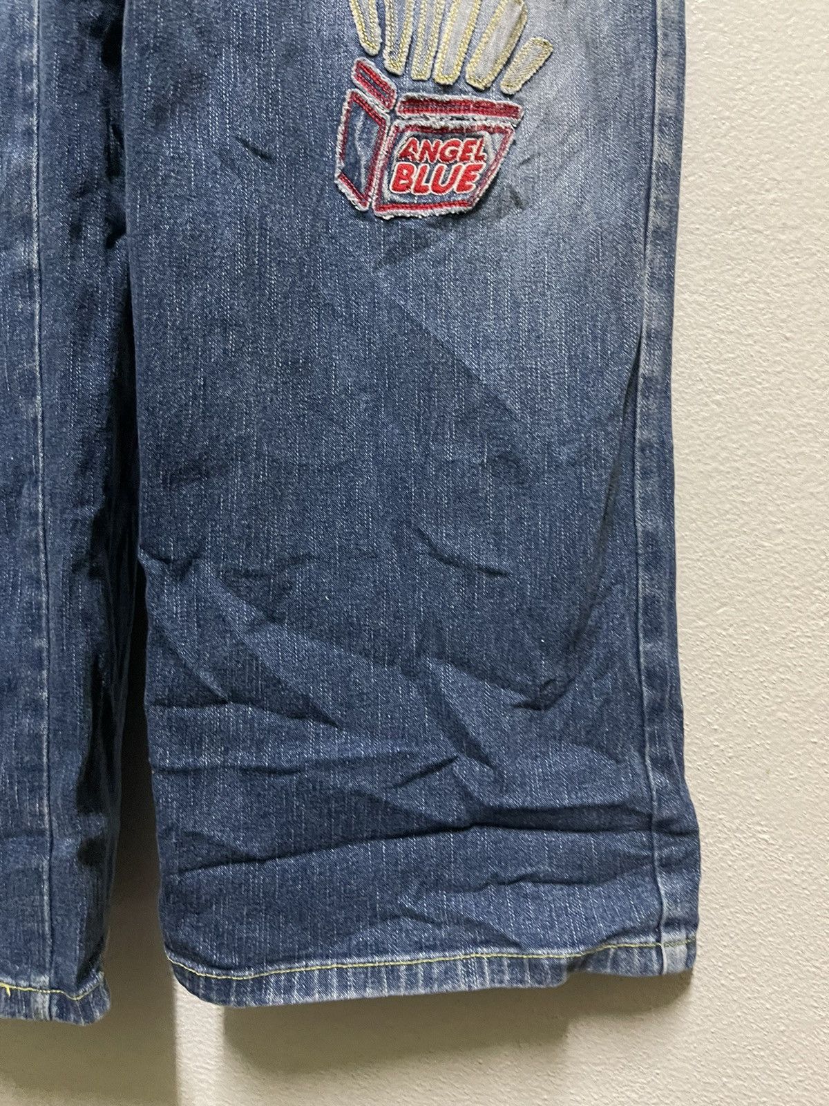 Angel Blue × Japanese Brand × Vintage Angel Blue Overall Patches Denim Size 30" / US 8 / IT 44 - 11 Thumbnail