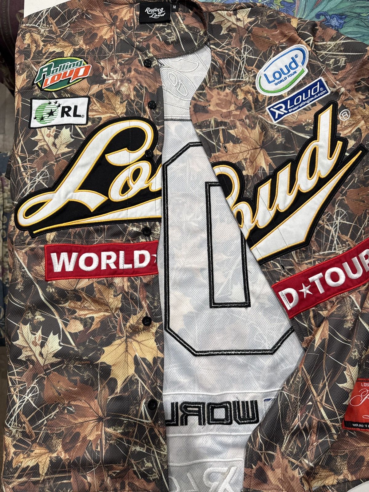 Vintage Rolling Loud LA 2025 Camo Shirt Size US M / EU 48-50 / 2 - 5 Thumbnail