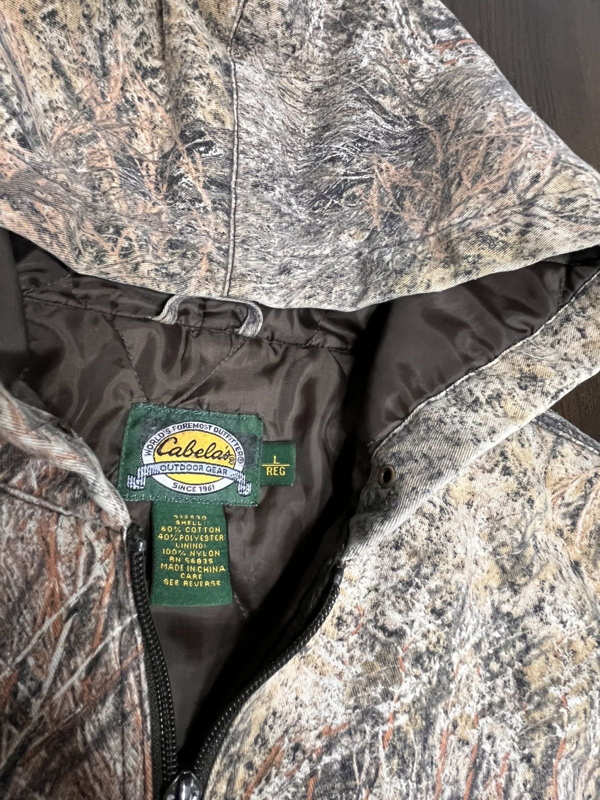 Cabelas Cabelas vintage camo men’s coat Size US L / EU 52-54 / 3 - 4 Thumbnail