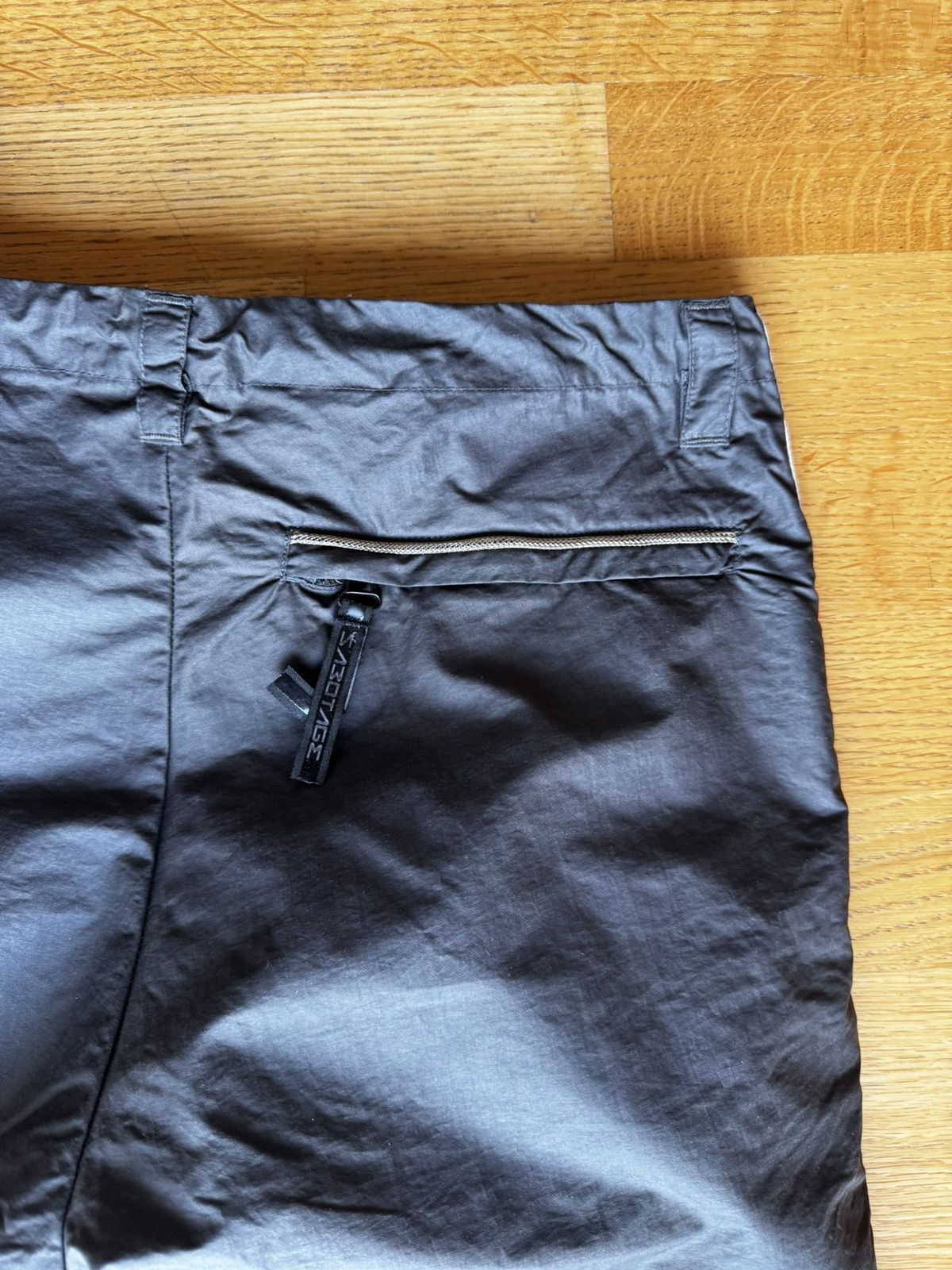 Walter Van Beirendonck NOS 1990‘s Sabotage Gold Rope/Panel Rave Pant Size US 33 - 8 Thumbnail