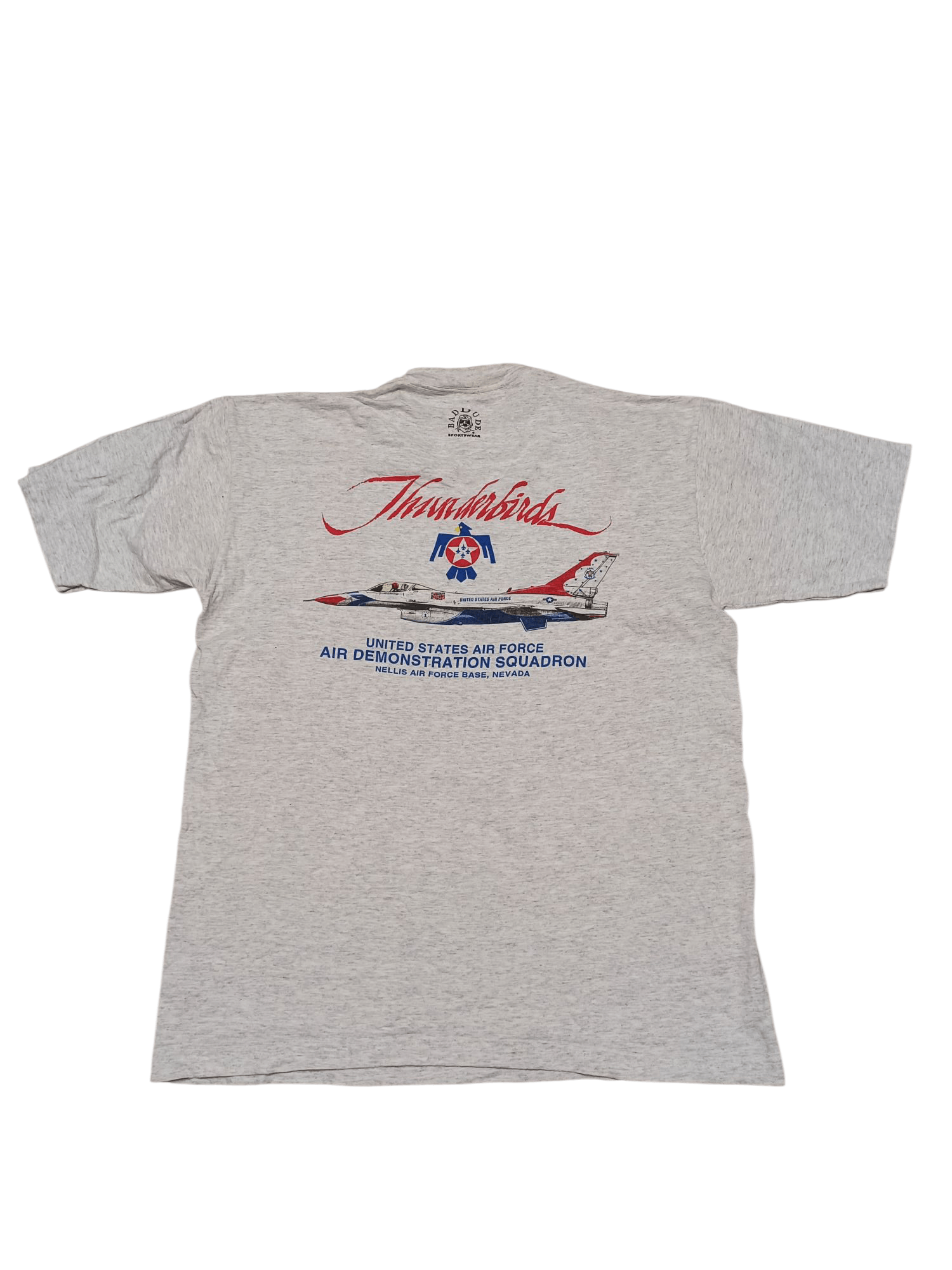 All Sport THUNDERBIRDS NEVADA VINTAGE SINGLE STITCH MILITARY TEE Size US XL / EU 56 / 4 - 1 Thumbnail