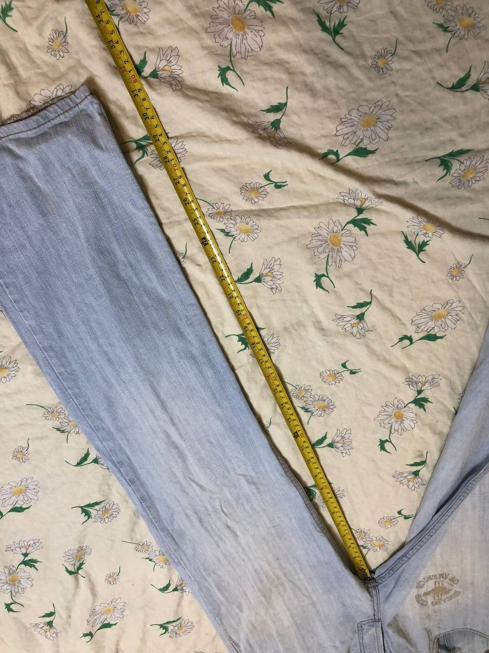 Mustang Vintage 70s Mustang Denim Jeans: High Waisted Distressed Size US 32 / EU 48 - 6 Thumbnail