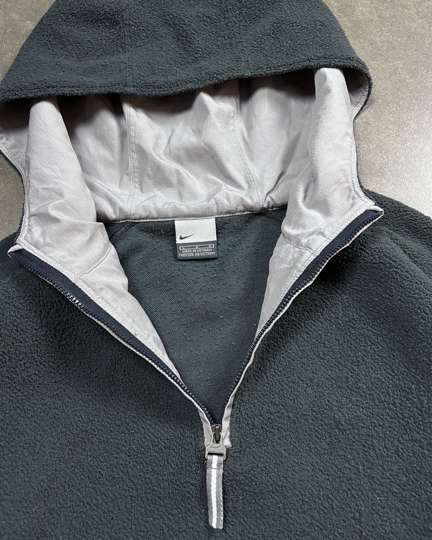 Japanese Brand Nike Fleece Full Zip Hoodie Tony Spackman Style Y2K Size US L / EU 52-54 / 3 - 6 Thumbnail
