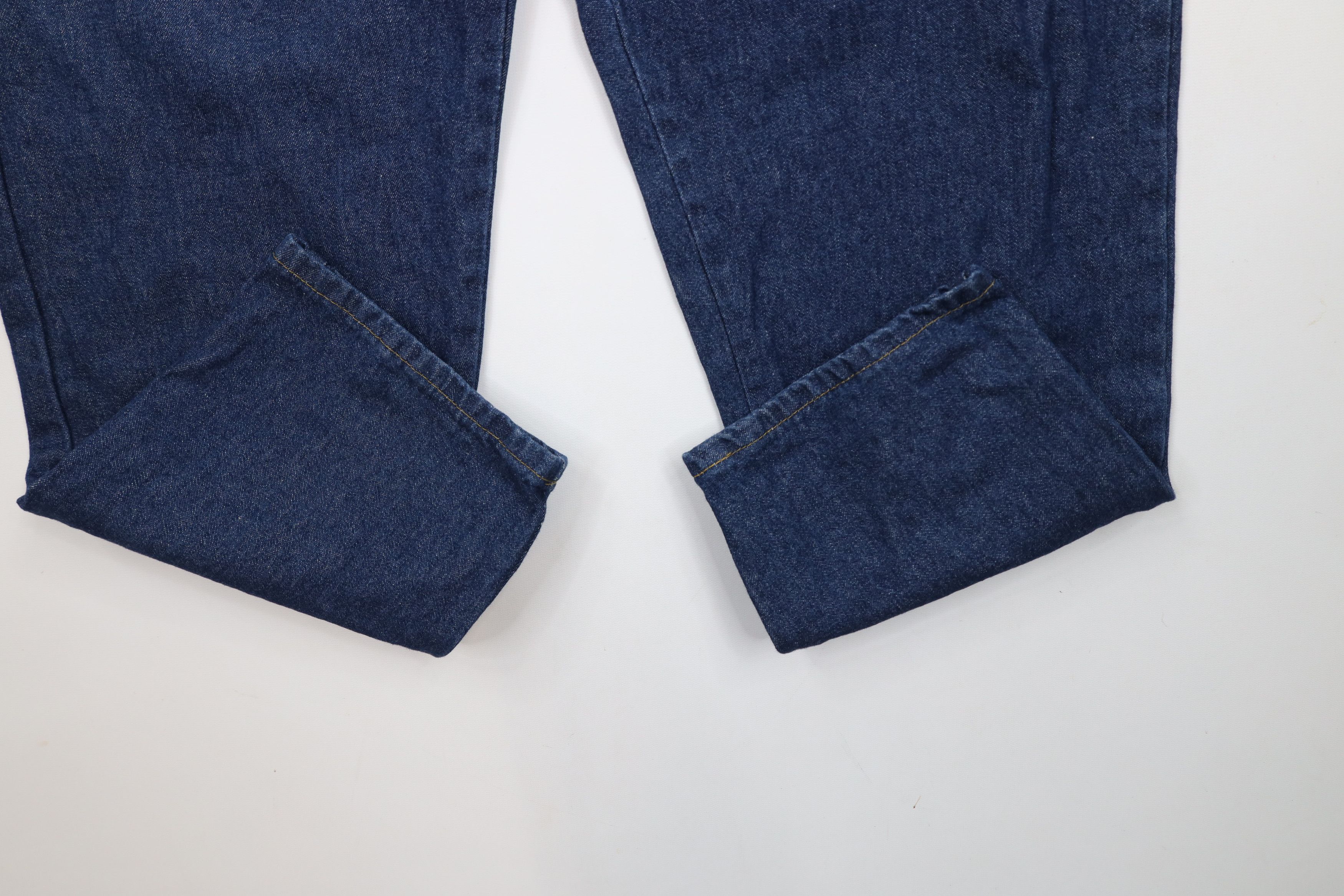 Vintage Vintage 90s Streetwear Waist Tapered Leg Denim Jeans USA Size 40" / US 18 - 5 Thumbnail