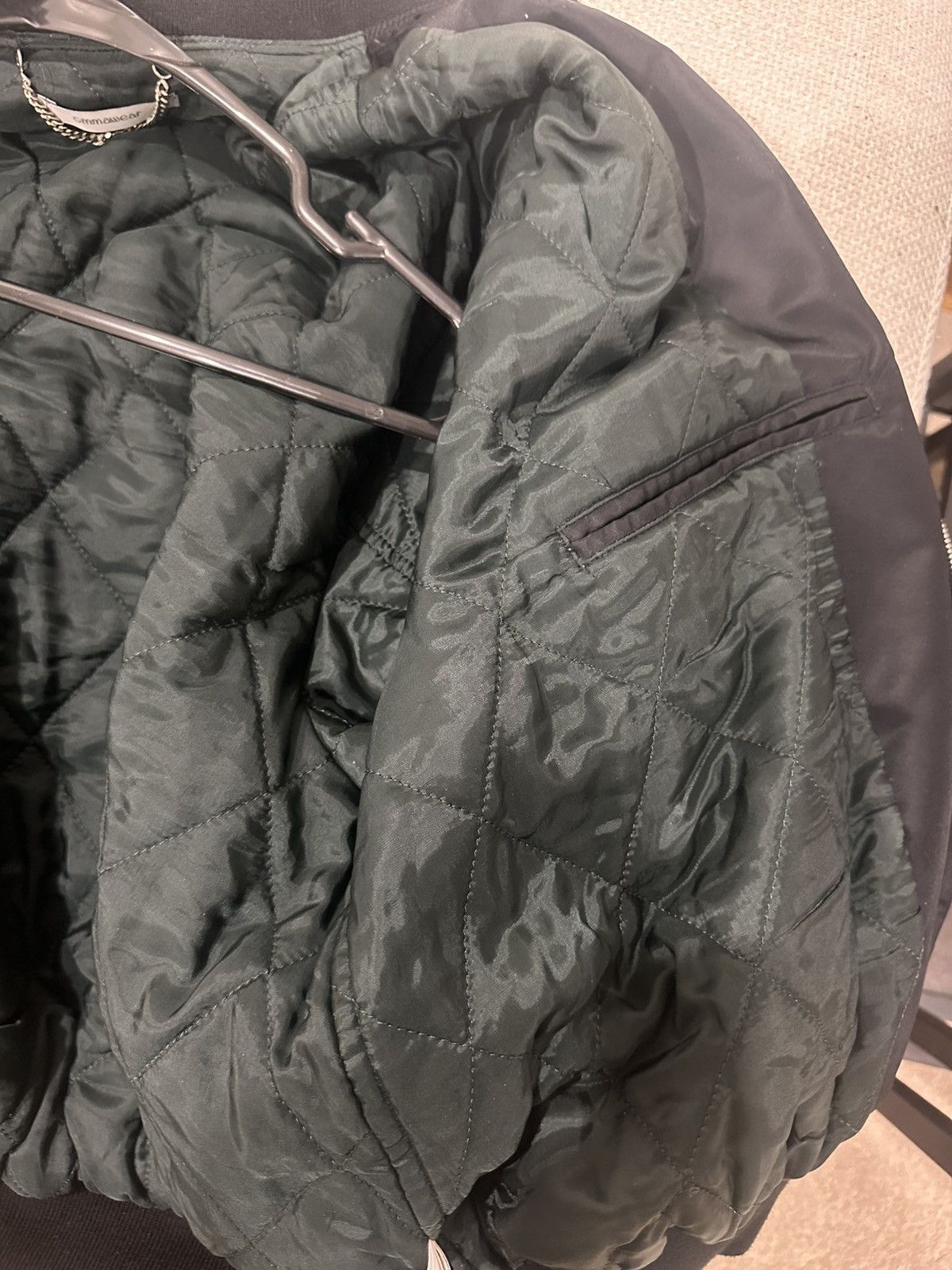 CMMAWEAR CMMAWEAR Black C Round Bomber Jacket Size US S / EU 44-46 / 1 - 8 Thumbnail