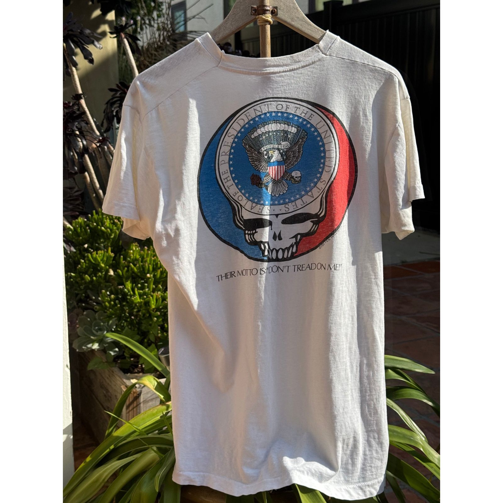 Grateful Dead Vtg Garcia in '88 "Might As Well Party" Grateful Dead Tee Size US XL / EU 56 / 4 - 5 Thumbnail