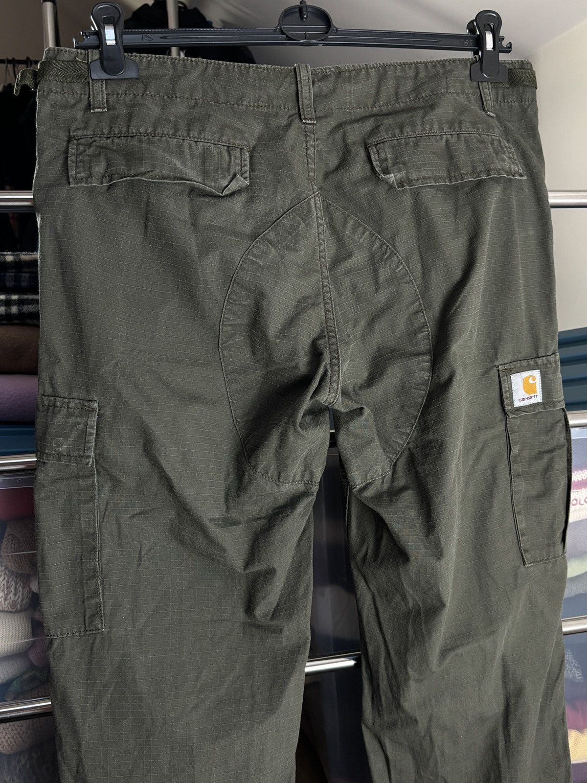 Carhartt Carhartt Khaki Cargo Aviation Vintage Pants Workwear Size US 32 / EU 48 - 3 Thumbnail