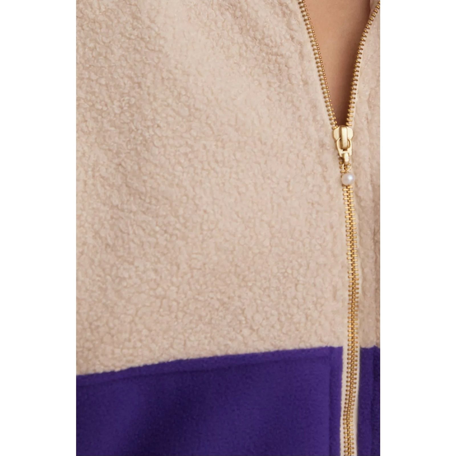 Anthropologie New Anthropologie DONNI Colorblocked Sherpa Jacket $324 XL Size XL / US 12-14 / IT 48-50 - 5 Thumbnail