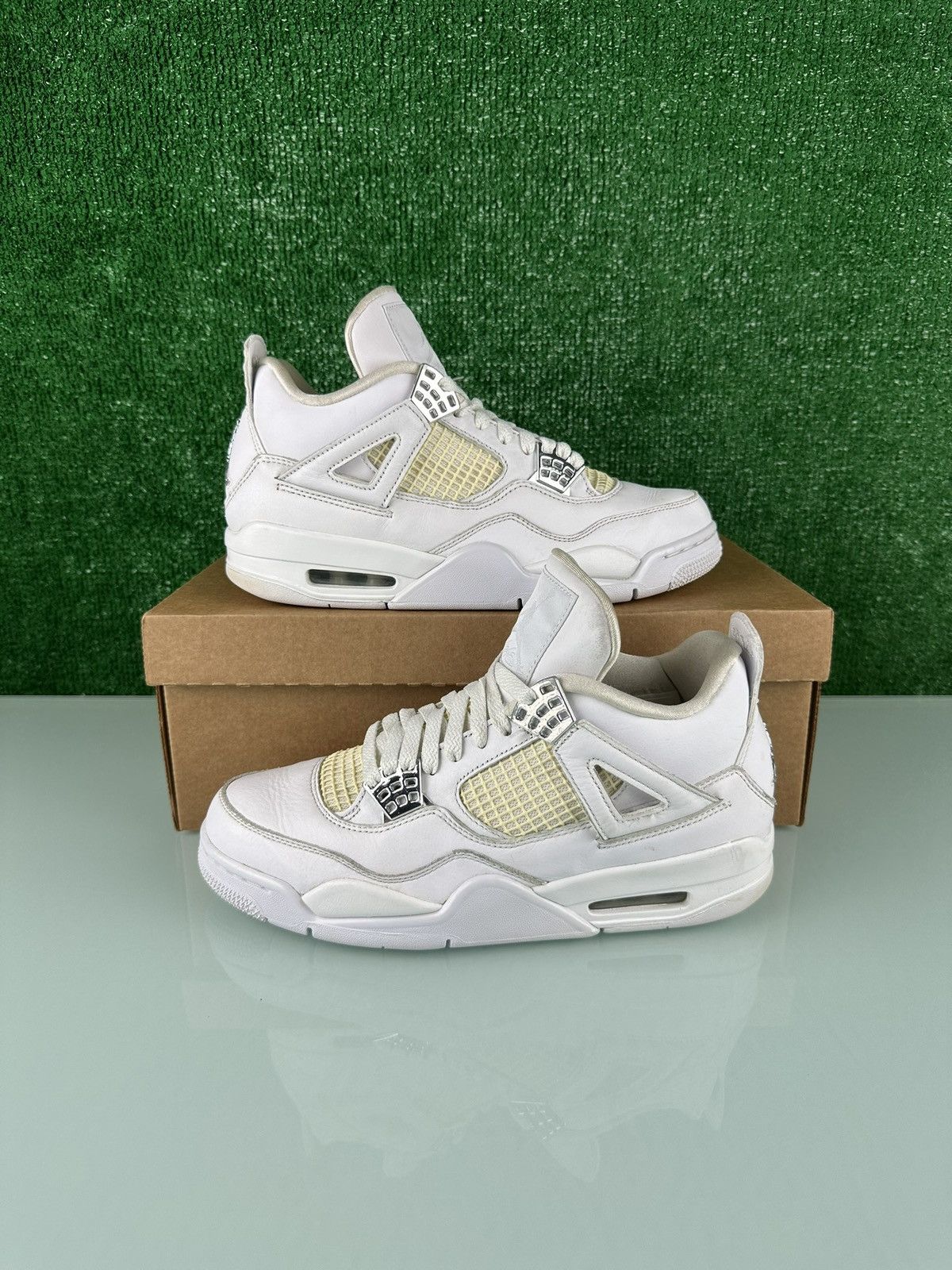Jordan Brand Jordan 4 Retro Pure Money Size 8 Size US 8 / EU 41 - 2 Thumbnail