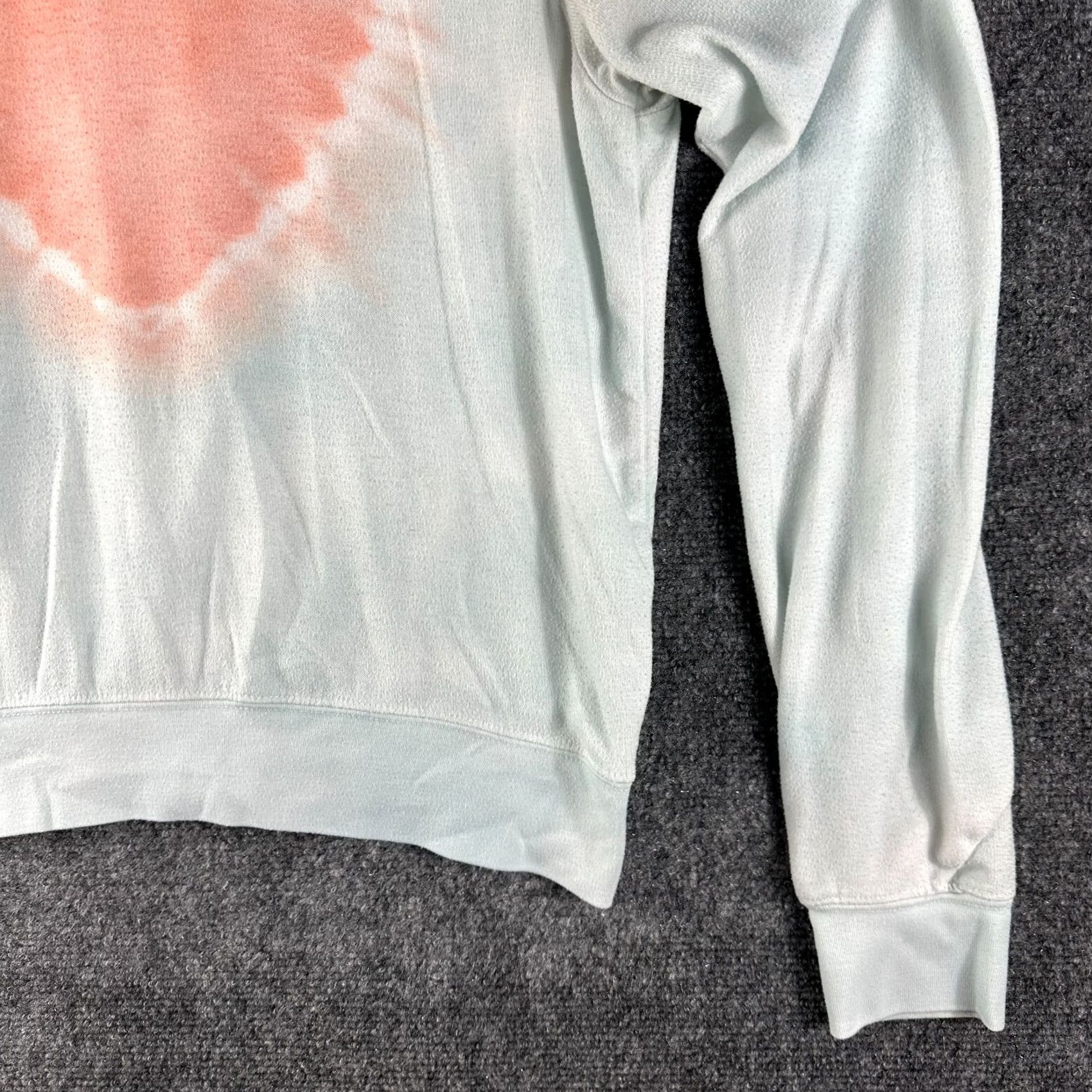 Wildfox Wildfox Sweatshirt Womens M Blue Heart Rib Hem Cuffs Pullover Regular Size M / US 6-8 / IT 42-44 - 2 Thumbnail