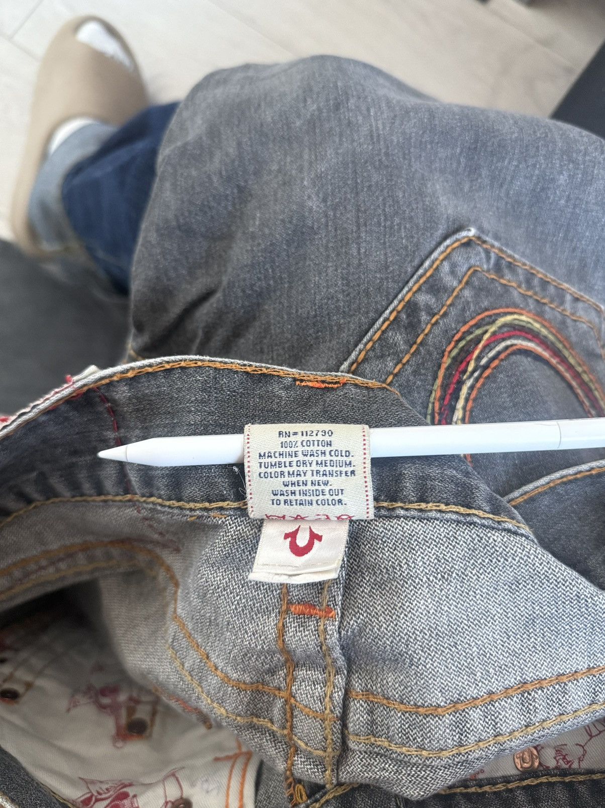 True Religion True Religion Bobby Big T Denim Jeans Sematary Chief Keef Size US 30 / EU 46 - 10 Thumbnail