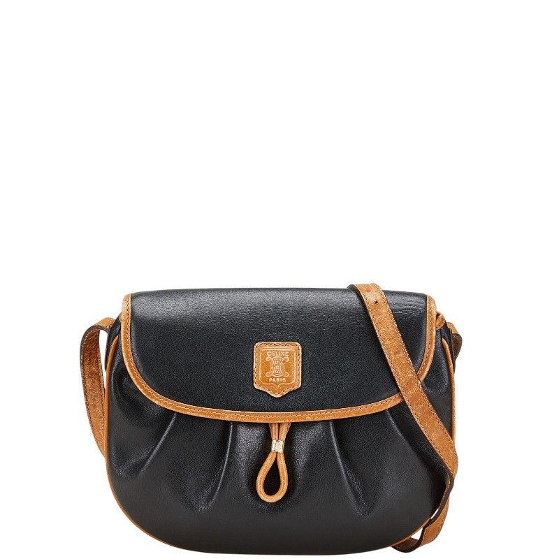 Celine Celine Leather Shoulder Bag Leather Crossbody Bag