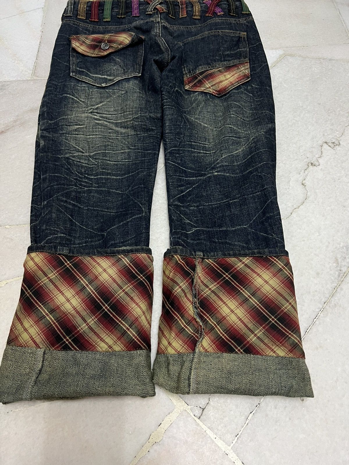 Other 💥DOUBLE WAIST💥NYLAUS DOUBLE WAIST JEANS Size US 29 - 11 Thumbnail