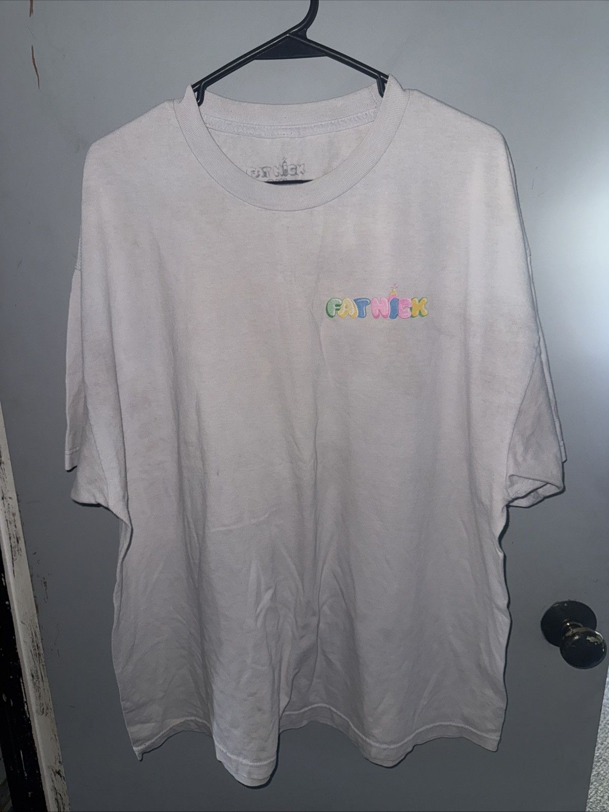 Fat Nick Crybaby Baby Blue T-Shirt Men's Size 2XL Cry Baby