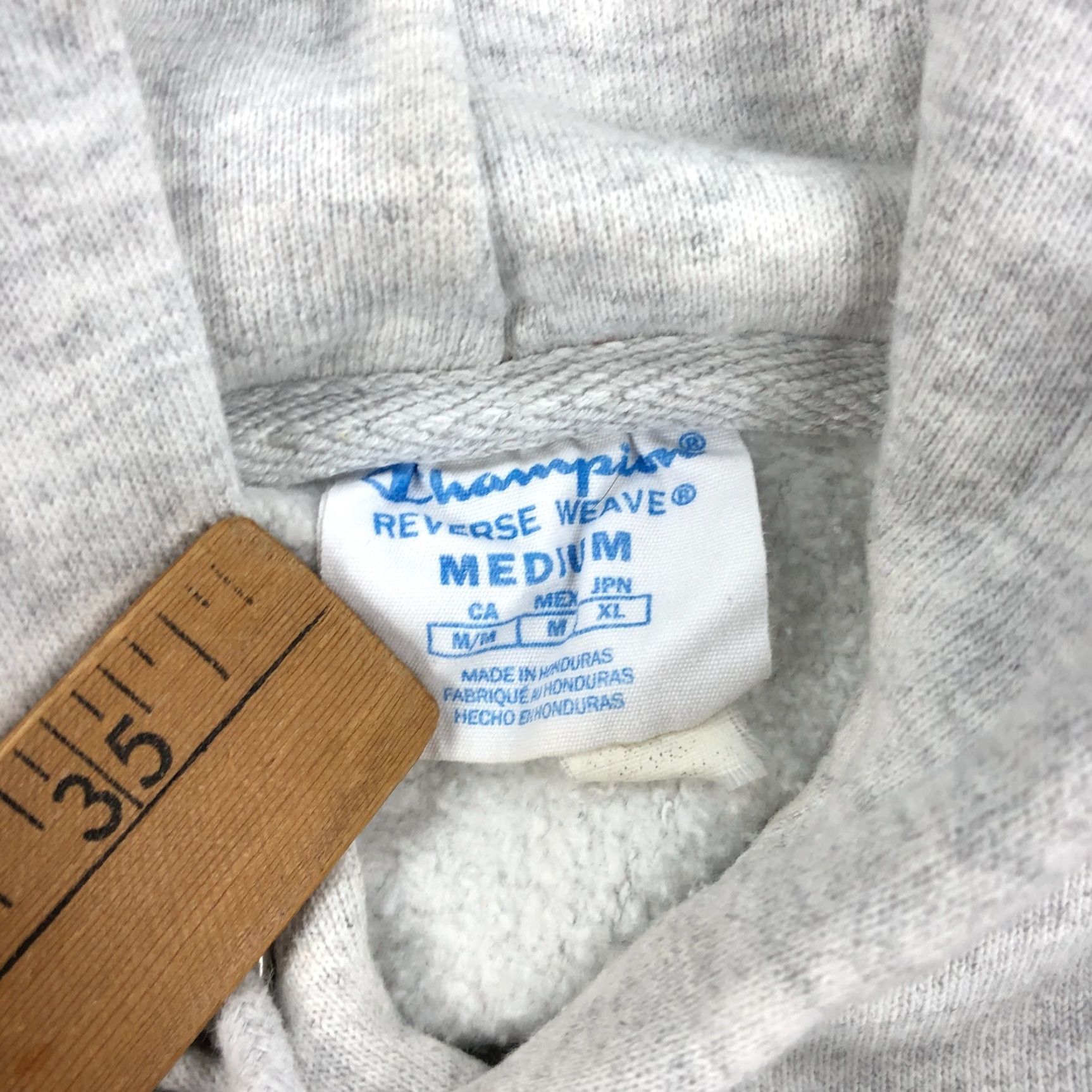 Champion VTG Champion Reverse Weave Hoodie Sweatshirt University Gray Medium Y2K Men M Pullover fleece Size US M / EU 48-50 / 2 - 3 Thumbnail