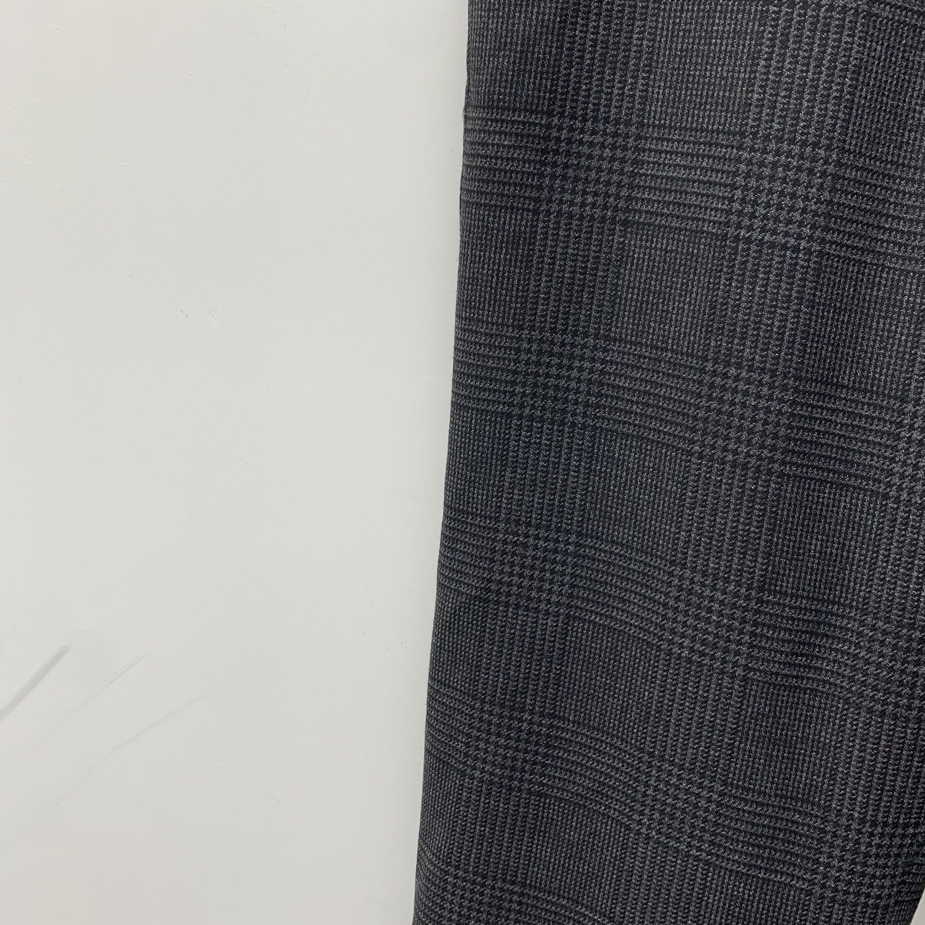 Prada Prada Grey Wool Plaid Casual Trousers (Size L) Size US 34 / EU 50 - 6 Thumbnail