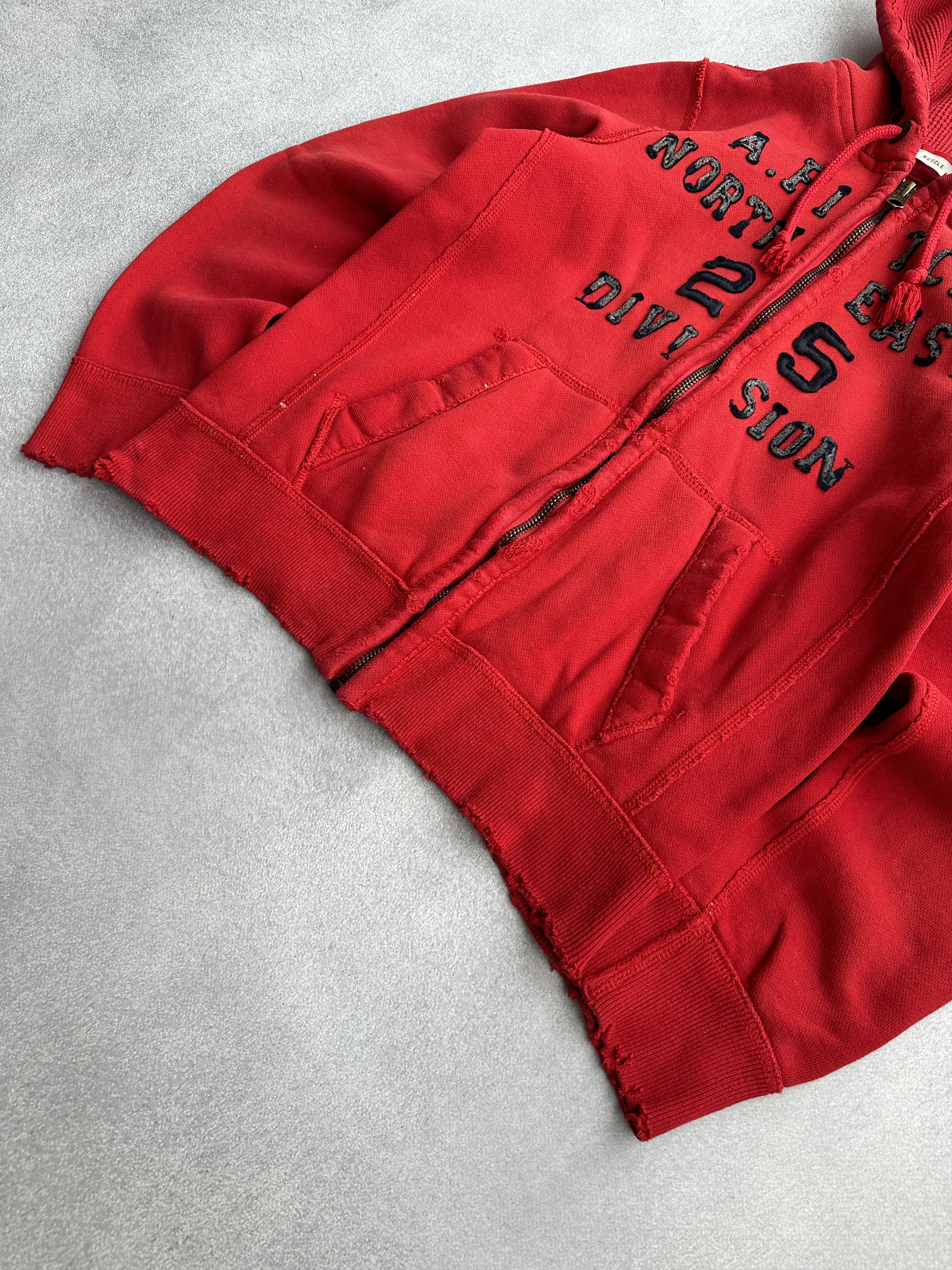 Japanese Brand × Vintage Vintage If6was9 style heavy Abercrombie zip hoodie Size US S / EU 44-46 / 1 - 6 Thumbnail