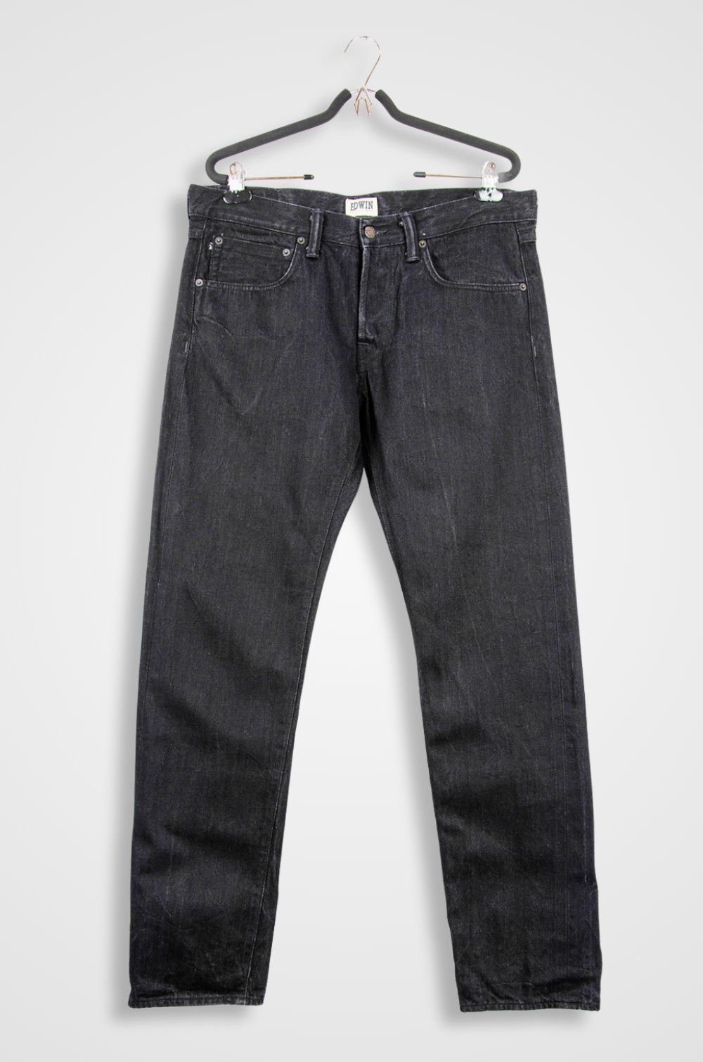 Edwin EDWIN ED-55 Relaxed Selvedge Jeans – 34x32 (Japan) Size US 34 / EU 50 - 1 Thumbnail