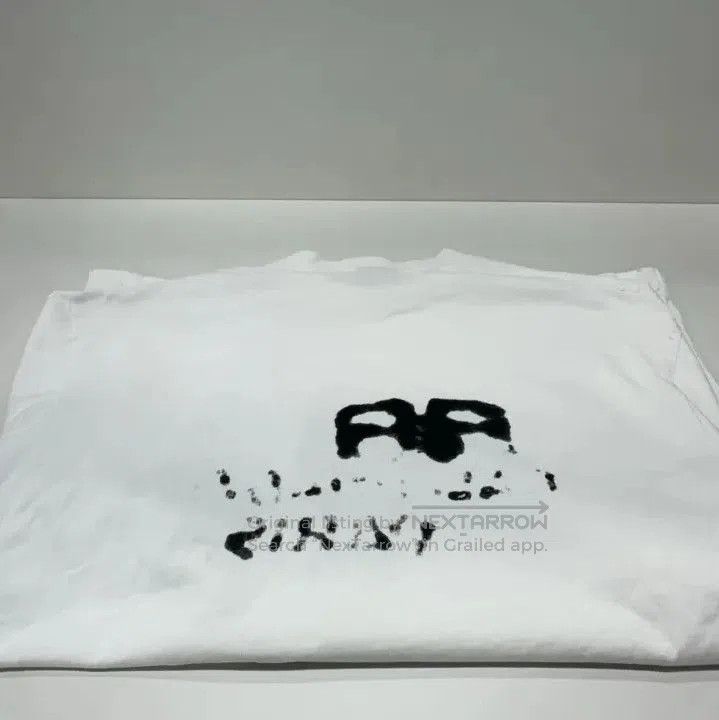 Balenciaga Balenciaga Graphic Print White Short Sleeve T. Size US XS / EU 42 / 0 - 6 Thumbnail
