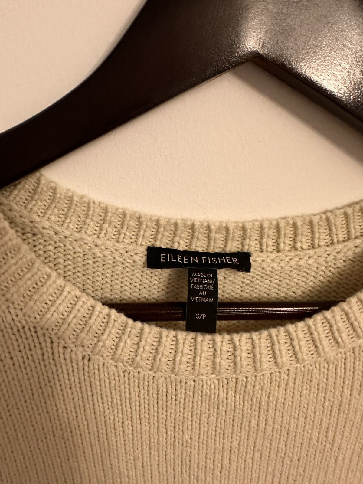 Eileen Fisher Eileen Fisher Wool Crewneck Top Size S / US 4 / IT 40 - 2 Thumbnail