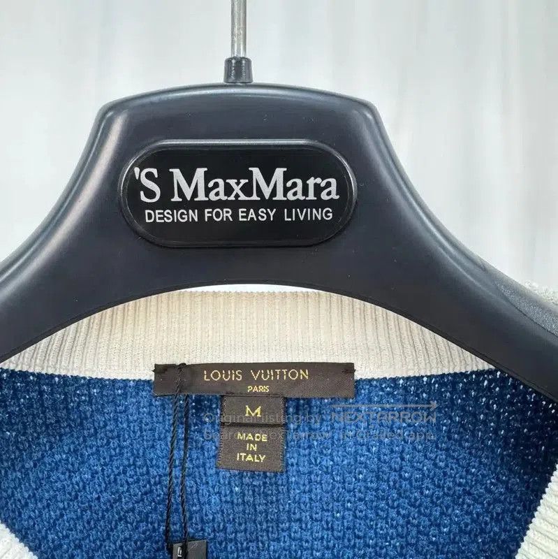 Louis Vuitton Louis Vuitton M Size Blue Mohair Sweater . Size M / US 6-8 / IT 42-44 - 5 Thumbnail