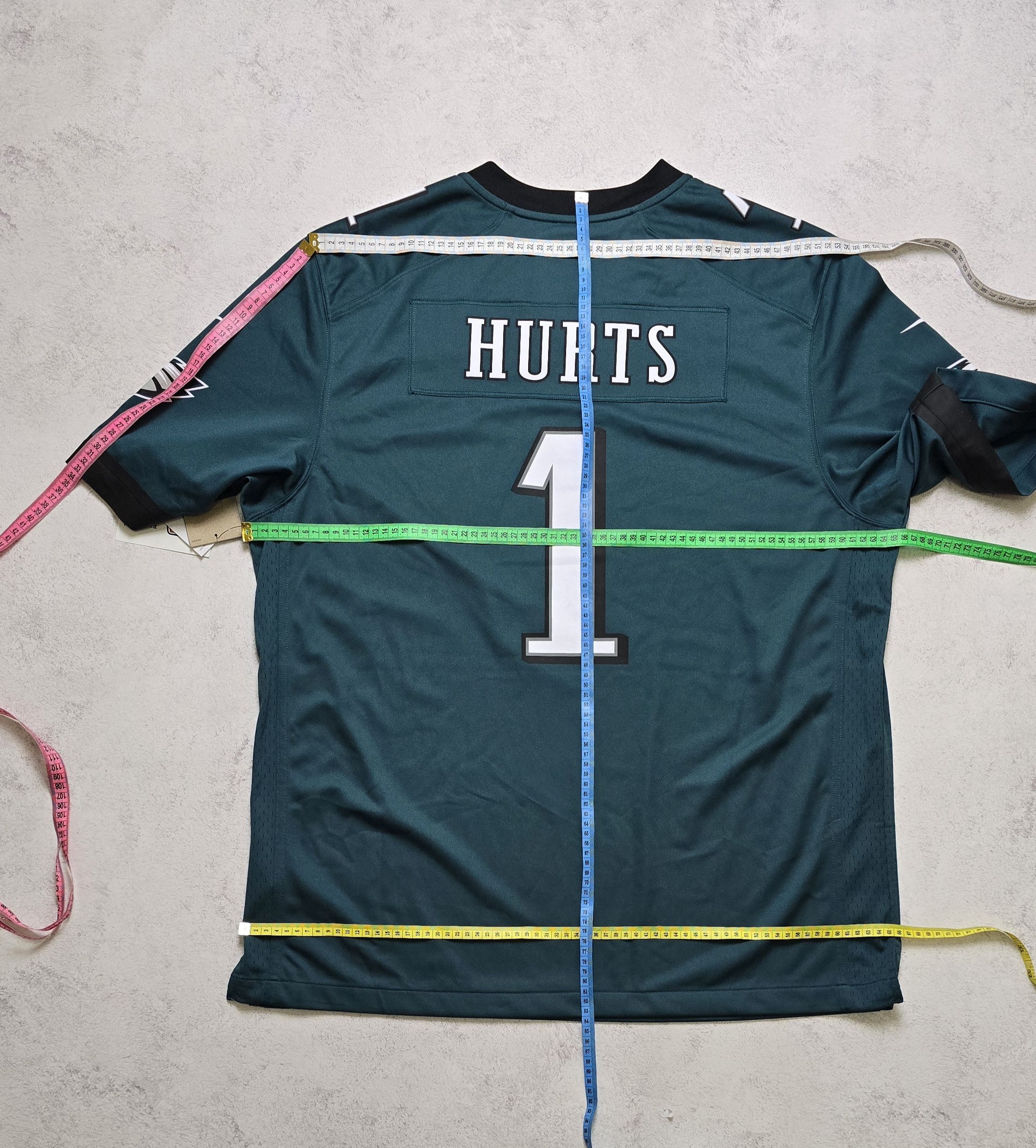 Nike Hurts Jersey Midnight Philadelphia Eagles SuperBowl LIX Size US XL / EU 56 / 4 - 4 Thumbnail