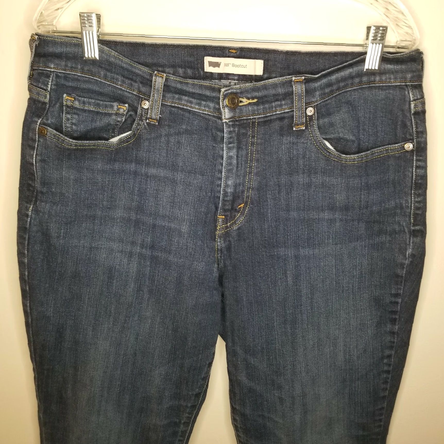 Levi's Levi's 515 Jeans Women Bootcut 34x27 Blue Size 34" / US 12 / IT 48 - 2 Thumbnail