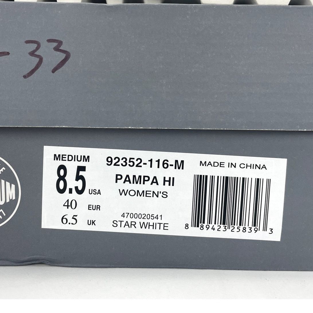 Palladium NIB PALLADIUM Womens (8.5) White Vegan Canvas Chunky Hightop Size US 8.5 / IT 38.5 - 6 Thumbnail