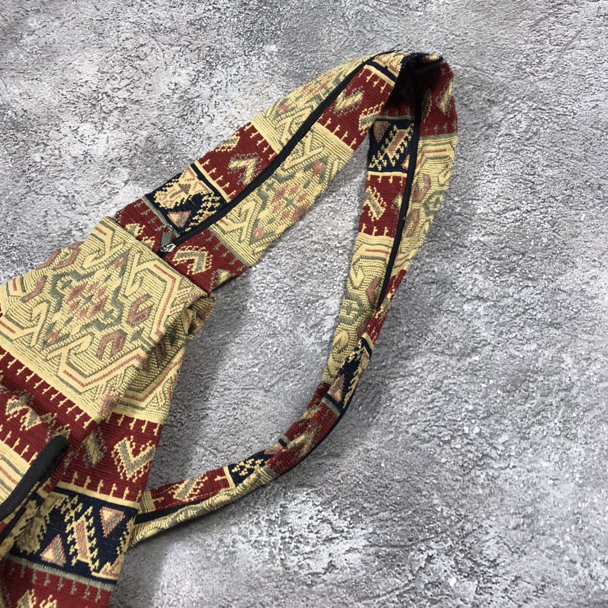 Vintage Vintage Y2K Japanese Crossbody Bag Archive Burgundy Boxy OS Size ONE SIZE - 4 Thumbnail