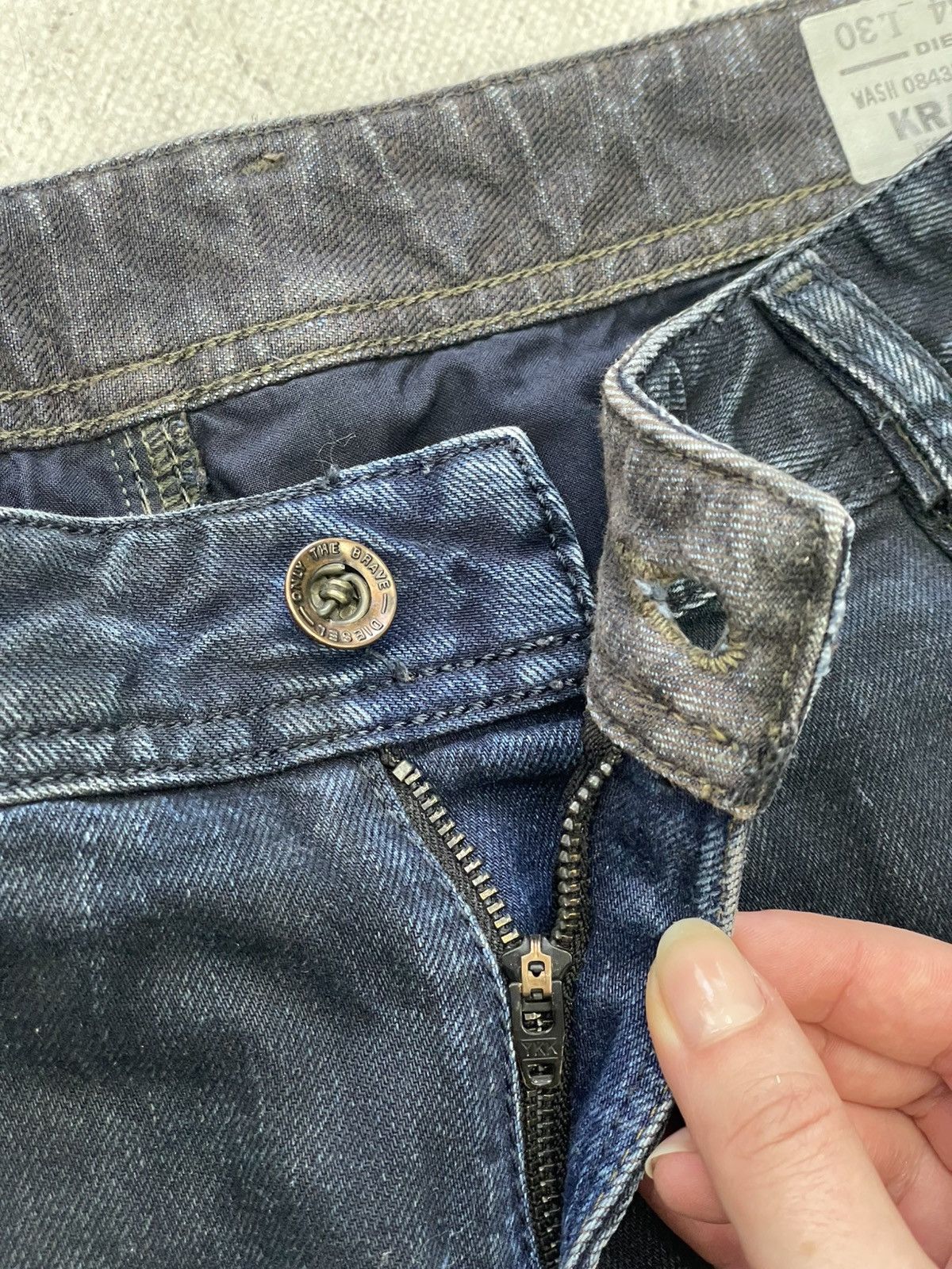 Diesel Diesel washed Distressed y2k jeans pants hype Size US 34 / EU 50 - 8 Thumbnail