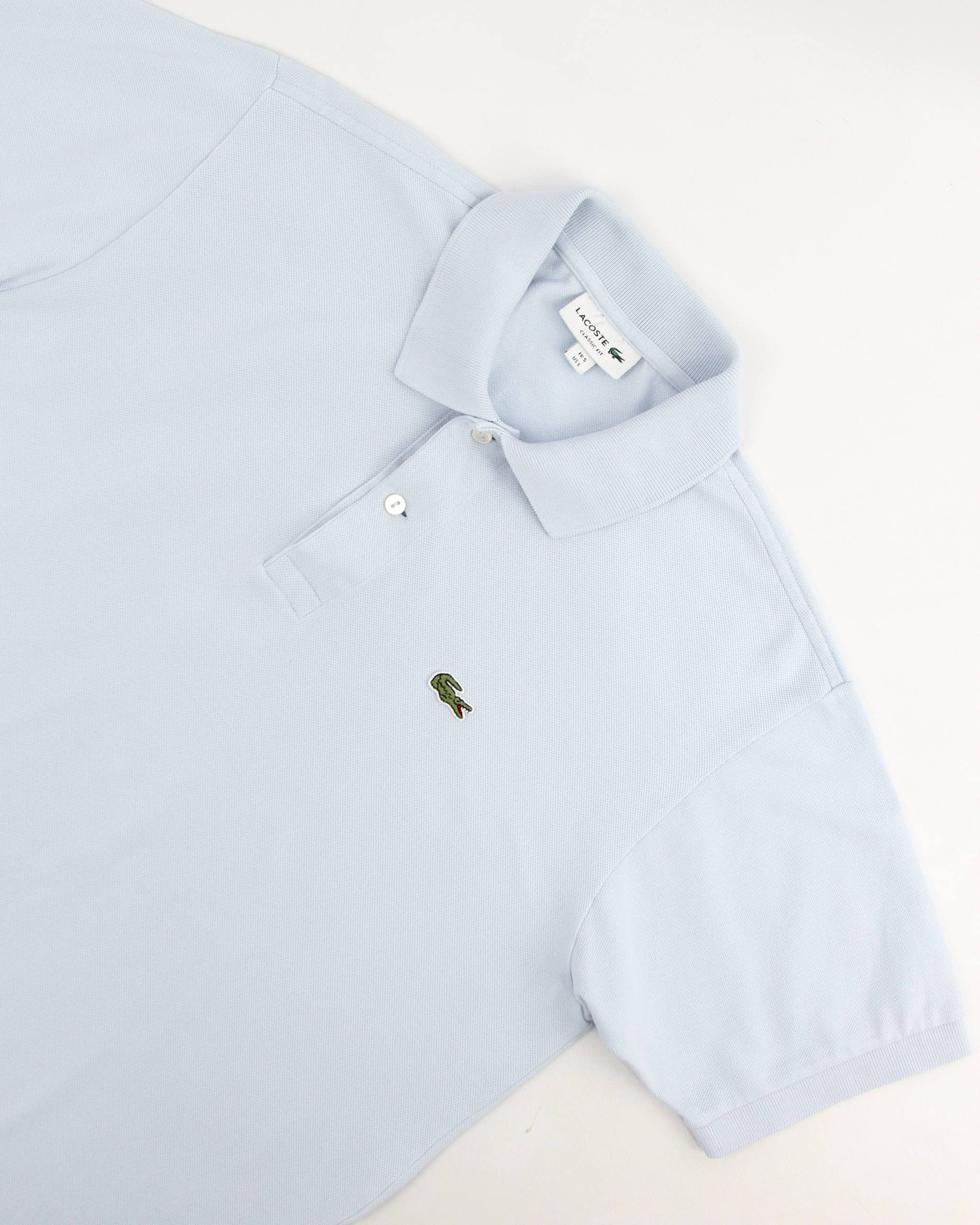 Lacoste LACOSTE Blue polo shirt with logo Size US L / EU 52-54 / 3 - 6 Thumbnail