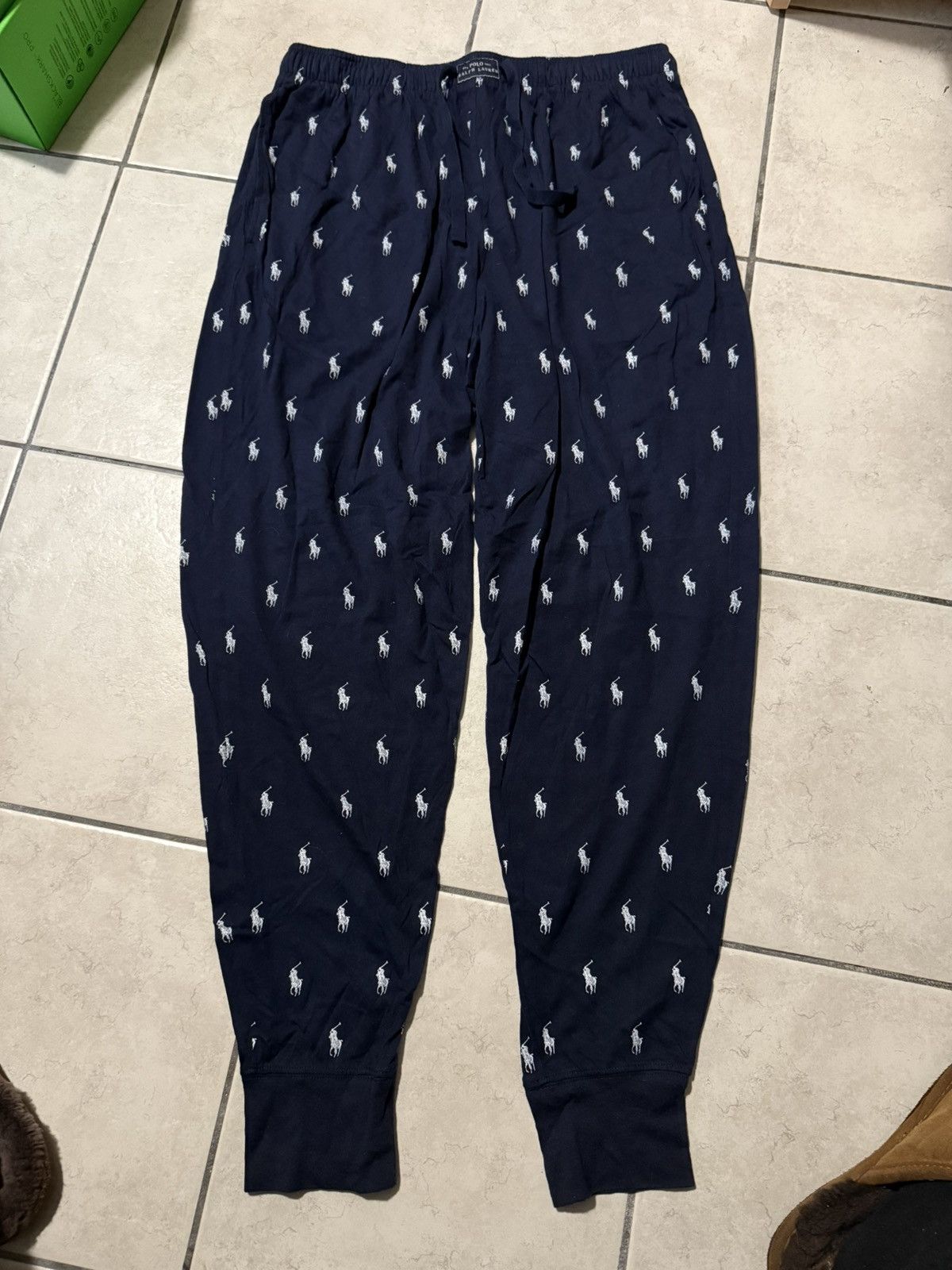 Polo Ralph Lauren Polo Ralph Lauren Pajama Joggers Size US 36 / EU 52 - 1 Thumbnail