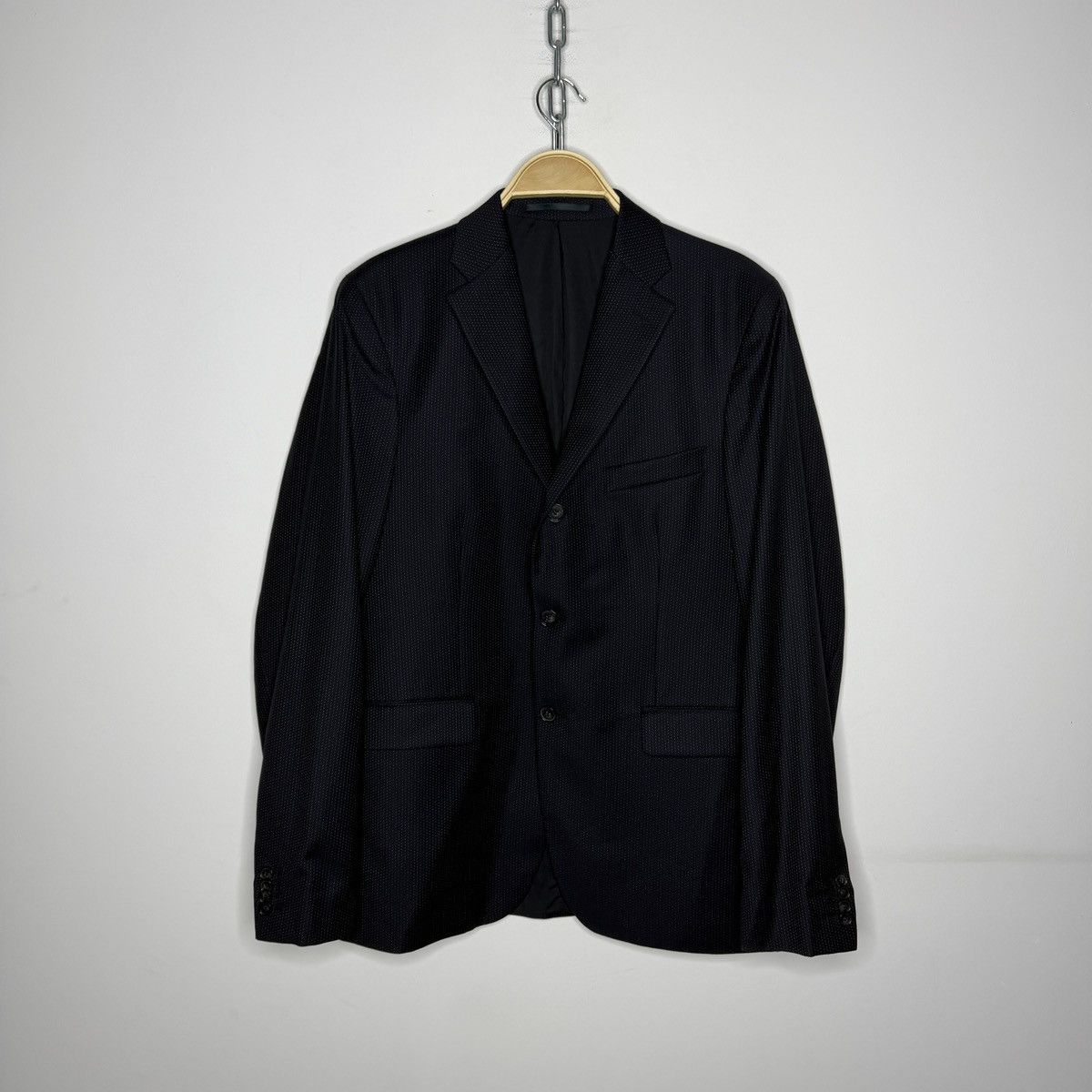 Acne Studios Acne Studios J Dot AW13 Suit Blazer + Pants Wool Navy Size 46R - 2 Thumbnail