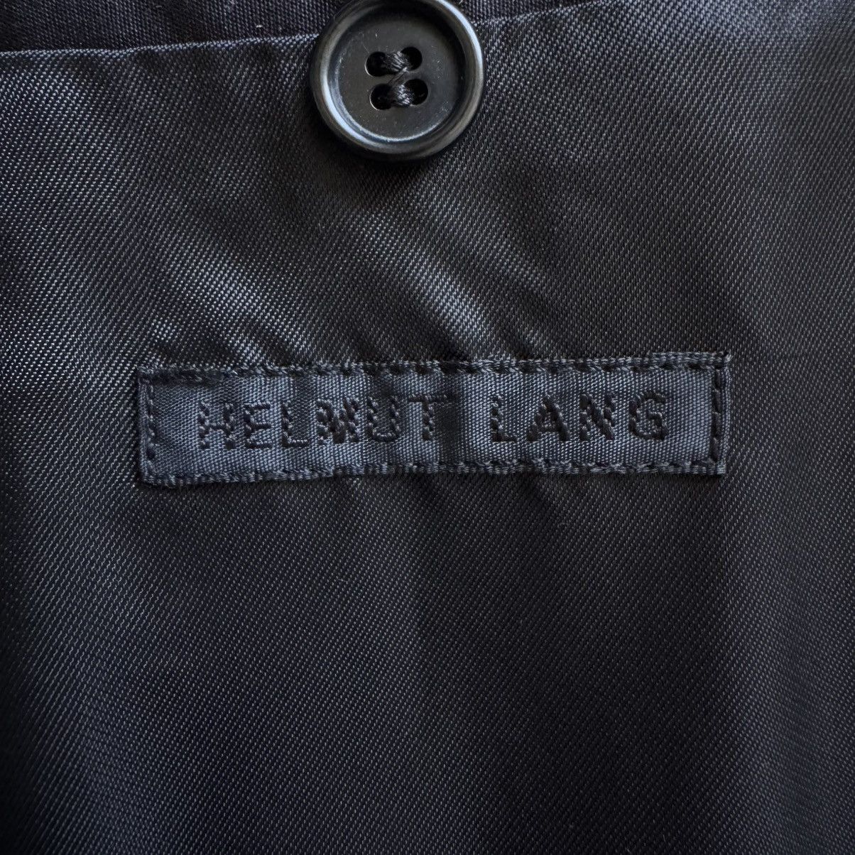 Helmut Lang Helmut Lang 1990’s Black Silk Button-up Overcoat Size US S / EU 44-46 / 1 - 11 Thumbnail