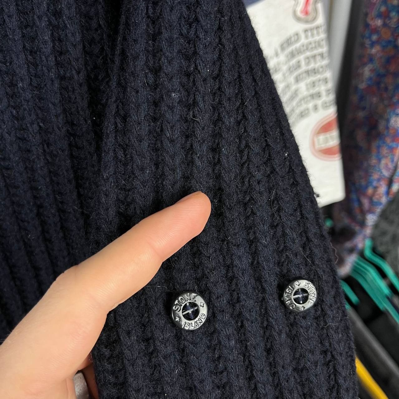 Designer × Stone Island × Vintage Vintage Stone Island 2001 Knitwear Wool Sweater Size US M / EU 48-50 / 2 - 4 Thumbnail