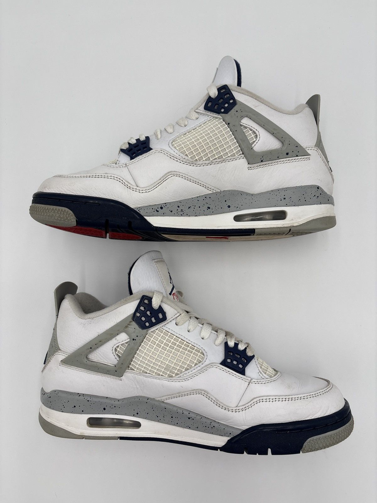 Nike Jordan 4 Retro Midnight Navy - Size 10 - Great Condition Size US 10 / EU 43 - 3 Thumbnail