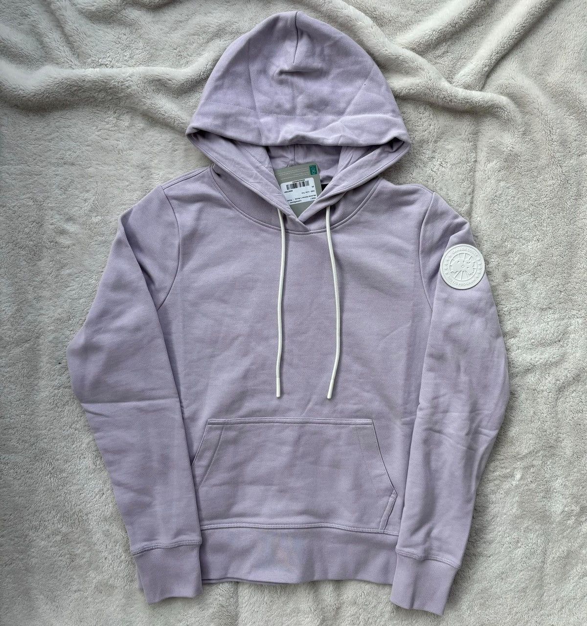 Canada Goose Pastel Lilac Tint Badge Hoodies