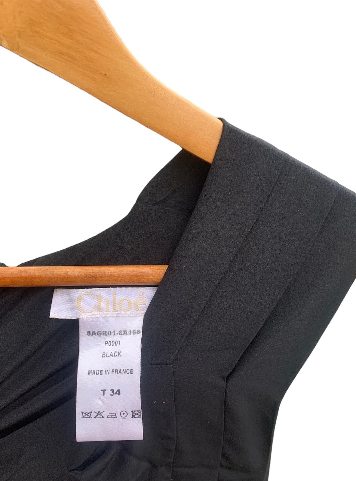Chloe × Designer Chloe Paris silk black dress Size XS / US 0-2 / IT 36-38 - 3 Thumbnail