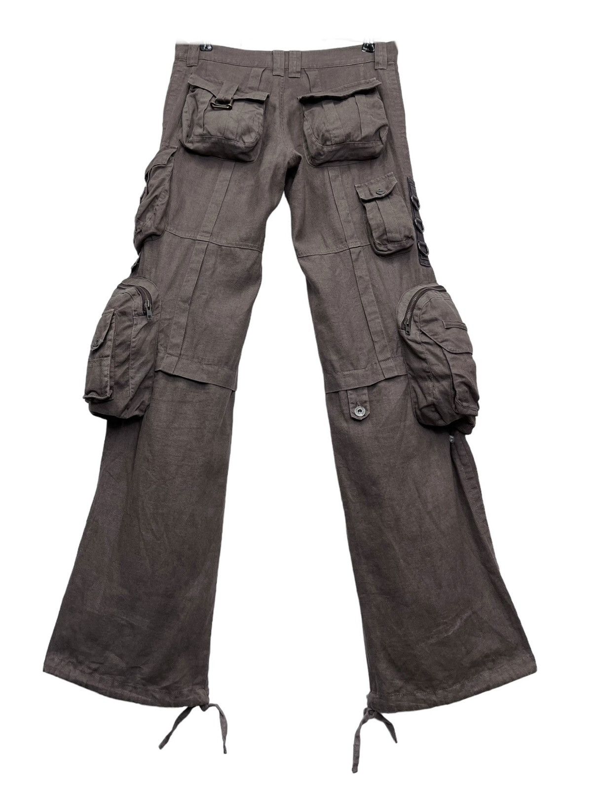 Attachment 🔥ENCHANTEMENT 3-D Multipocket Cotton Linen Cargo GOA Style Size 29" - 4 Thumbnail