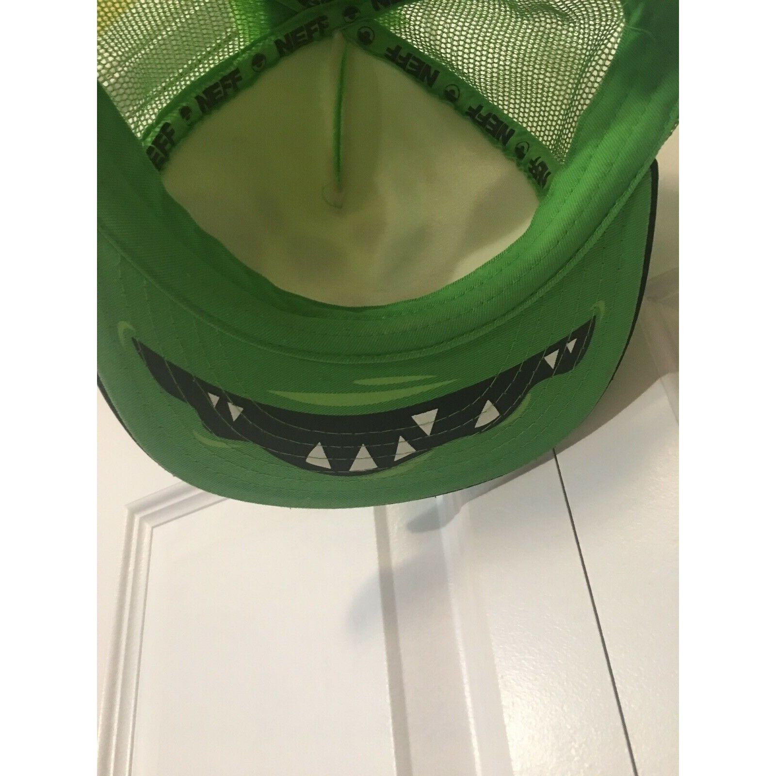 NEFF Neff Monster Eyeballs Snapback Cap Green Size ONE SIZE - 5 Thumbnail