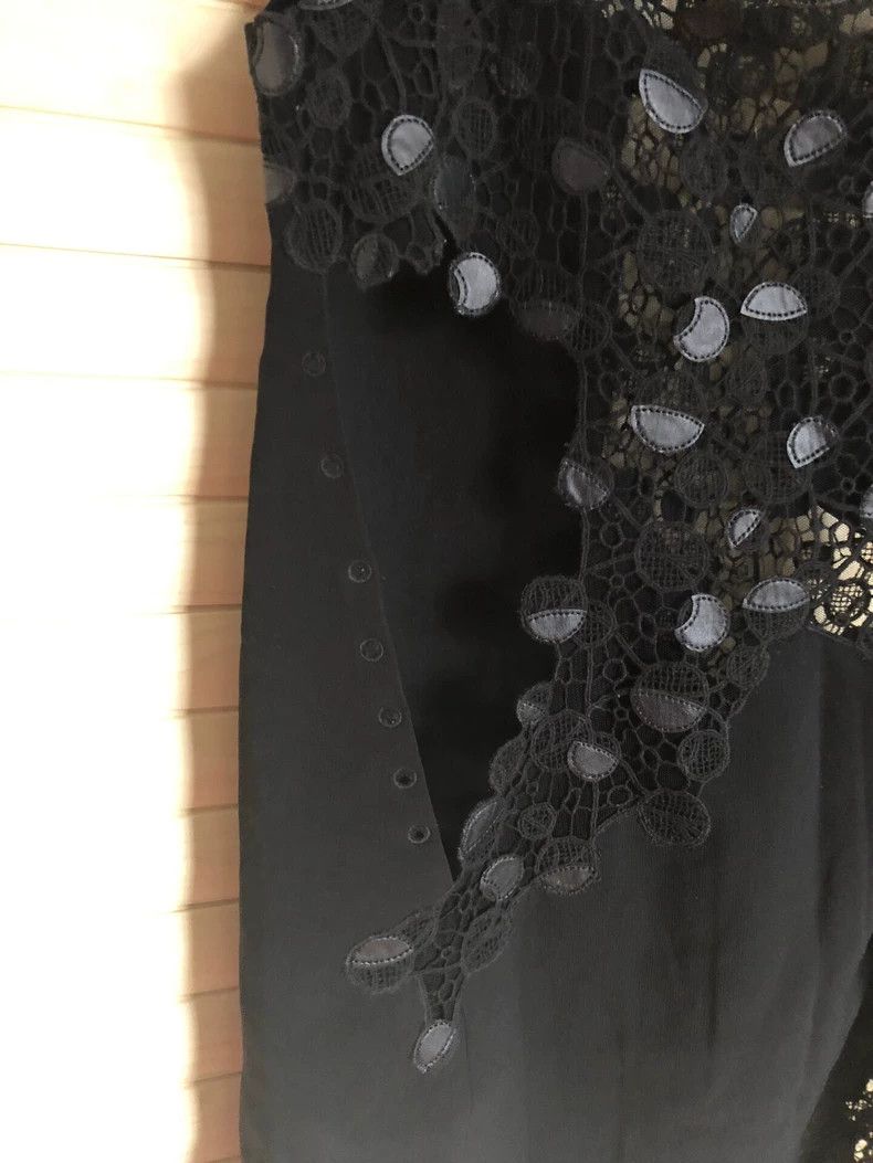 Versace Versace Openwork leather dress Size S / US 4 / IT 40 - 4 Thumbnail