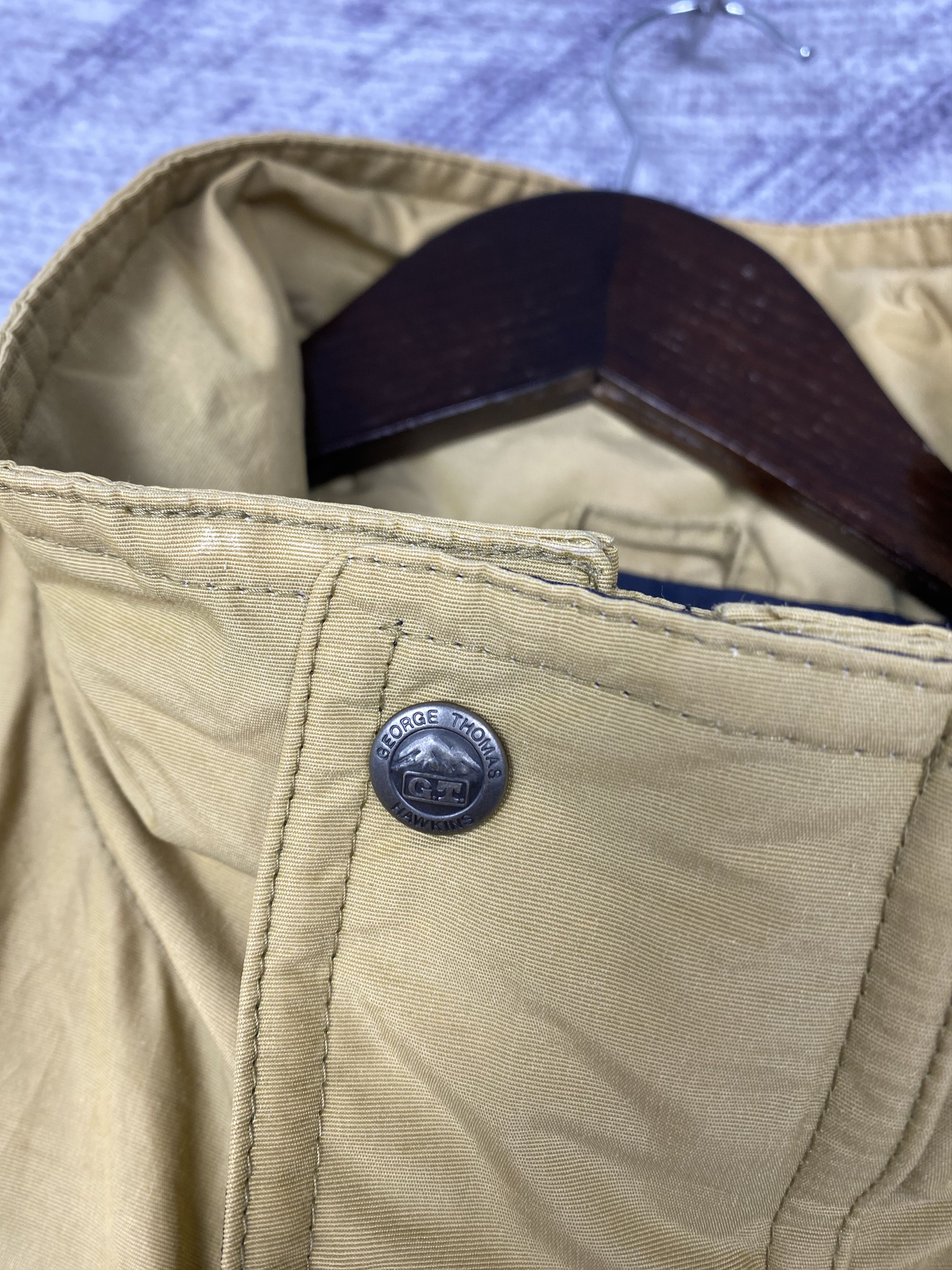Japanese Brand Vintage George Thomas Hawkins Full Zip Utility Jacket Size US L / EU 52-54 / 3 - 4 Thumbnail