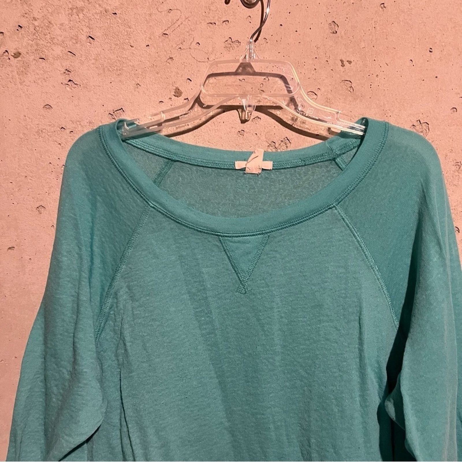 Other Caslon Scoop Neck Long Sleeve M Blue Lightweight Sweater Size M / US 6-8 / IT 42-44 - 2 Thumbnail