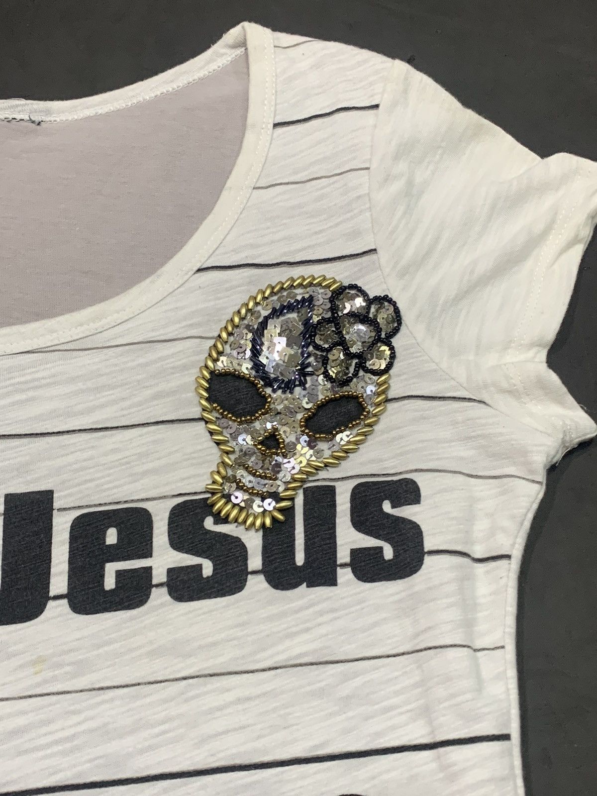 Japanese Brand Elvis Jesus Punk Distressed Arcived Styled Size US M / EU 48-50 / 2 - 5 Thumbnail