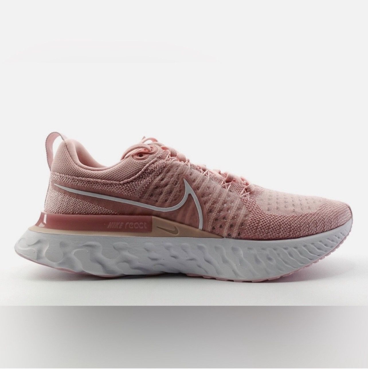 NIKE REACT INFINITY RUN FLYKNIT 'PINK GLAZE' Run Sneaker