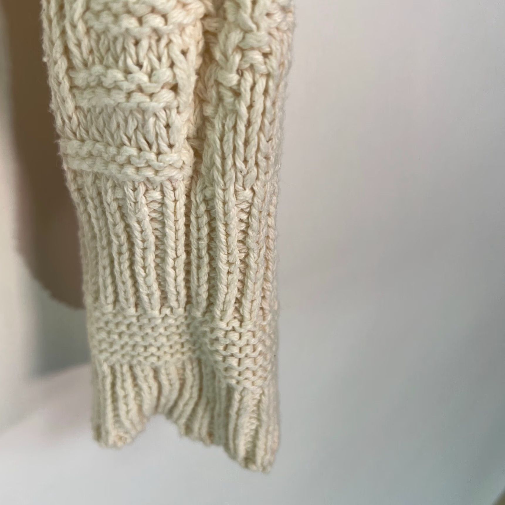Vintage Harbour Classics Mens Sweater Pullover Long Sleeve Knit Ivory 100% Cotton Crew Neck Size M USA Classic Fit Vintage VTG Size US M / EU 48-50 / 2 - 4 Thumbnail